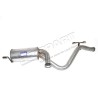 Silencieux Final d'Échappement pour : Defender 90 2.5L TDi 300 avant 1997