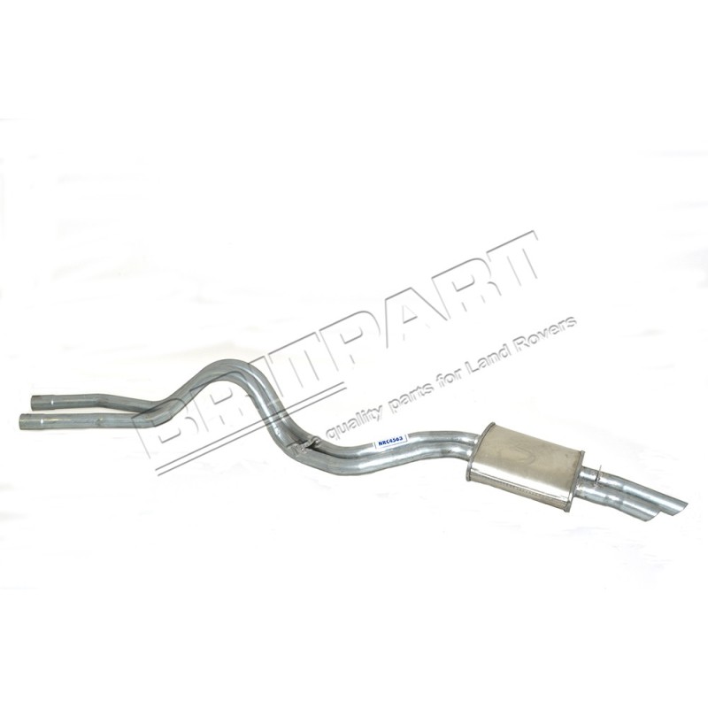 Silencieux Final Double Sortie d'Échappement pour : Range Classic V8 Carbu jusqu'à 1983