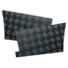 Protection d'Angles Arrière en ALU Noir pour : Defender 110
