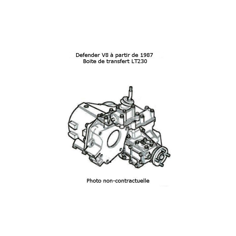 Boite de transfert pour Defender V8 ech/std