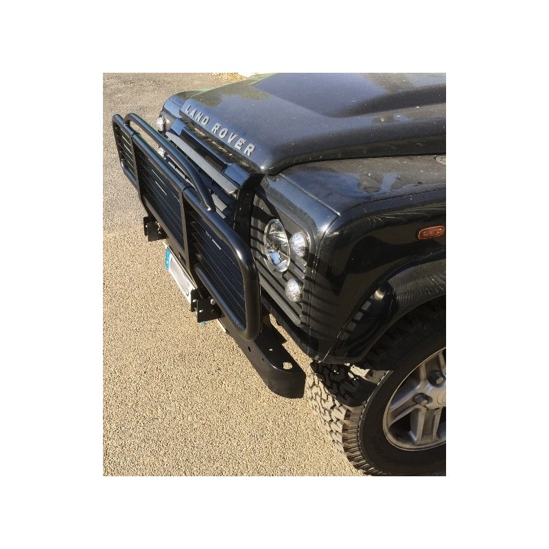 Pare-Buffle Porte Gibiers Rabatable pour : Defender 90/110/130