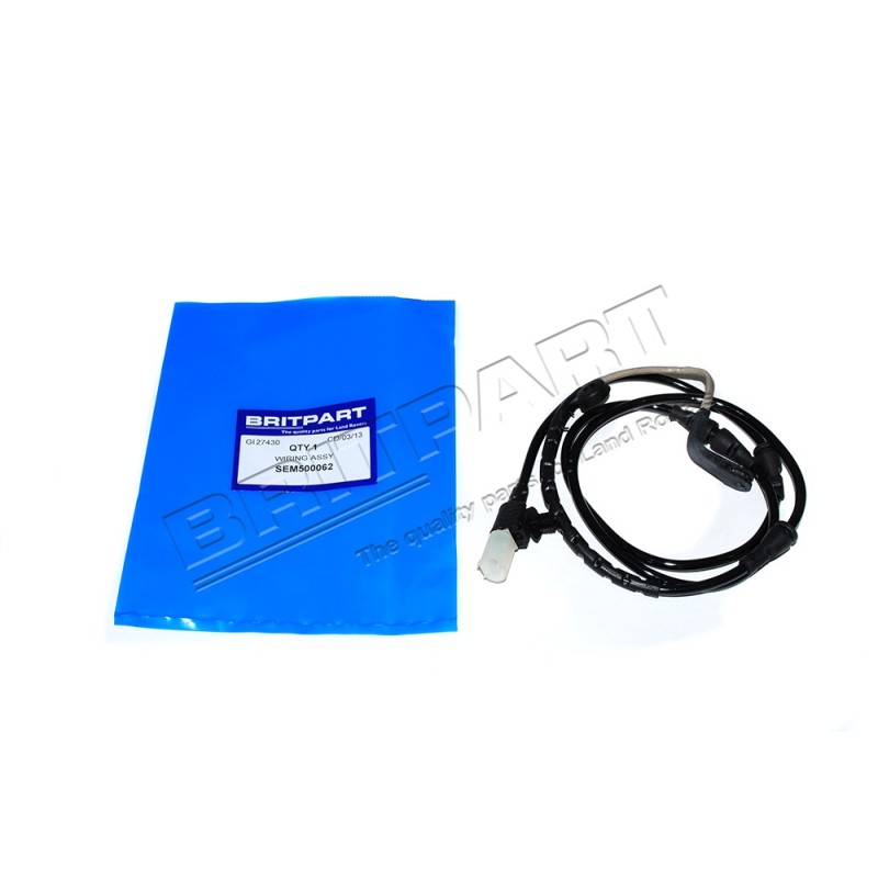 Témoin d'Usure de Plaquettes Avant Monté avec Jantes 17 Pouces