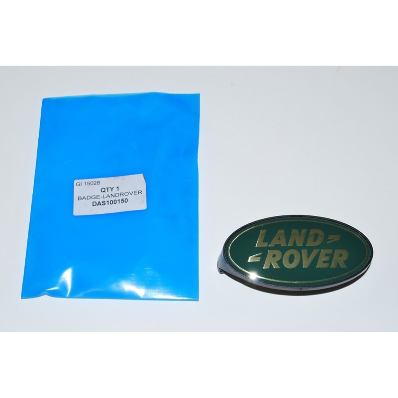 Logo " LAND ROVER " couleur OR de Calandre Monté à partir de 1998