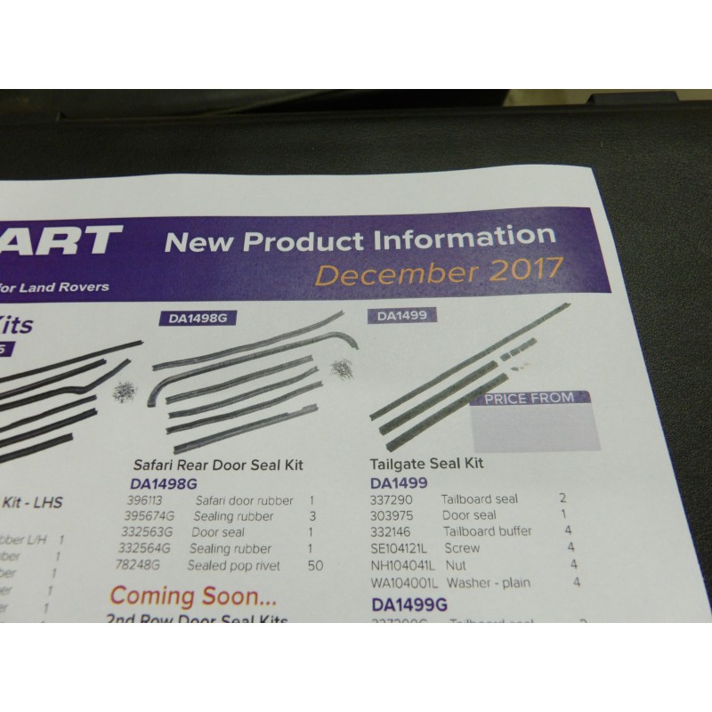 Kit Joint OEM de Porte SAFARI