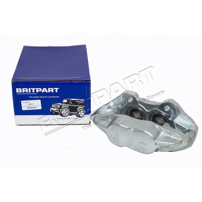 Etrier de Frein Avant Gauche ECH/STD avec Disque non Ventillé pour : Defender 110/130 TDi 200-300/TD5 et TD4