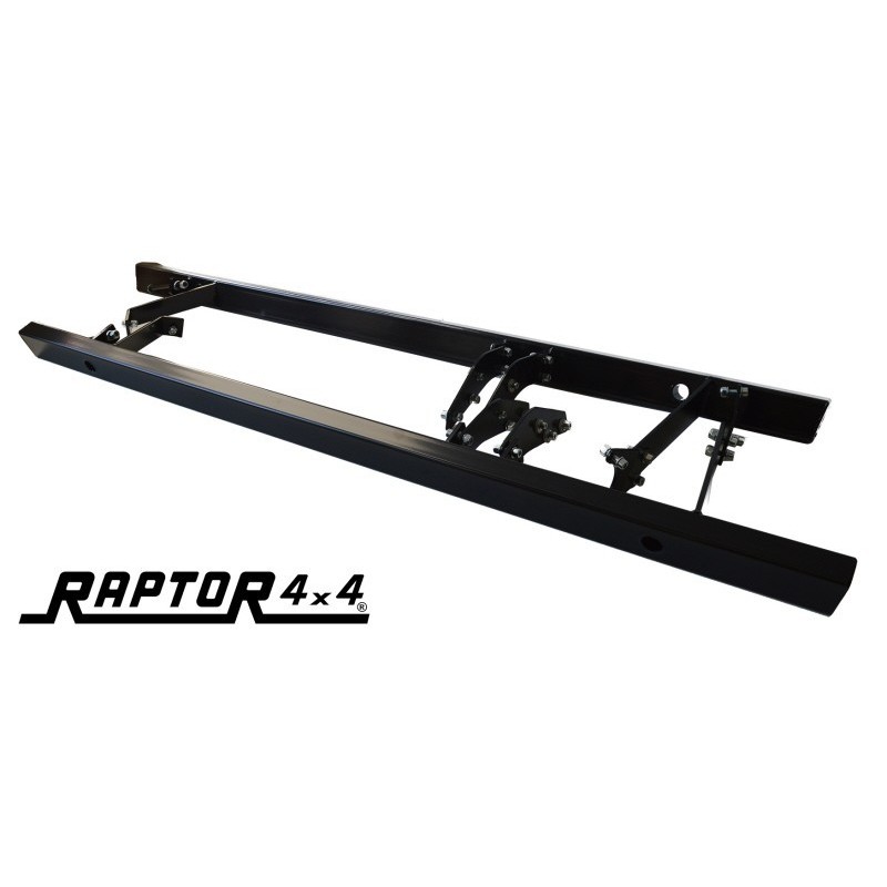 Bas de Caisse Rectangulaire RAPTOR Renforcé de Couleur NOIR