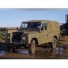 Bache pour Land Rover 109 Serie 2 & 3 Khaki sans vitres