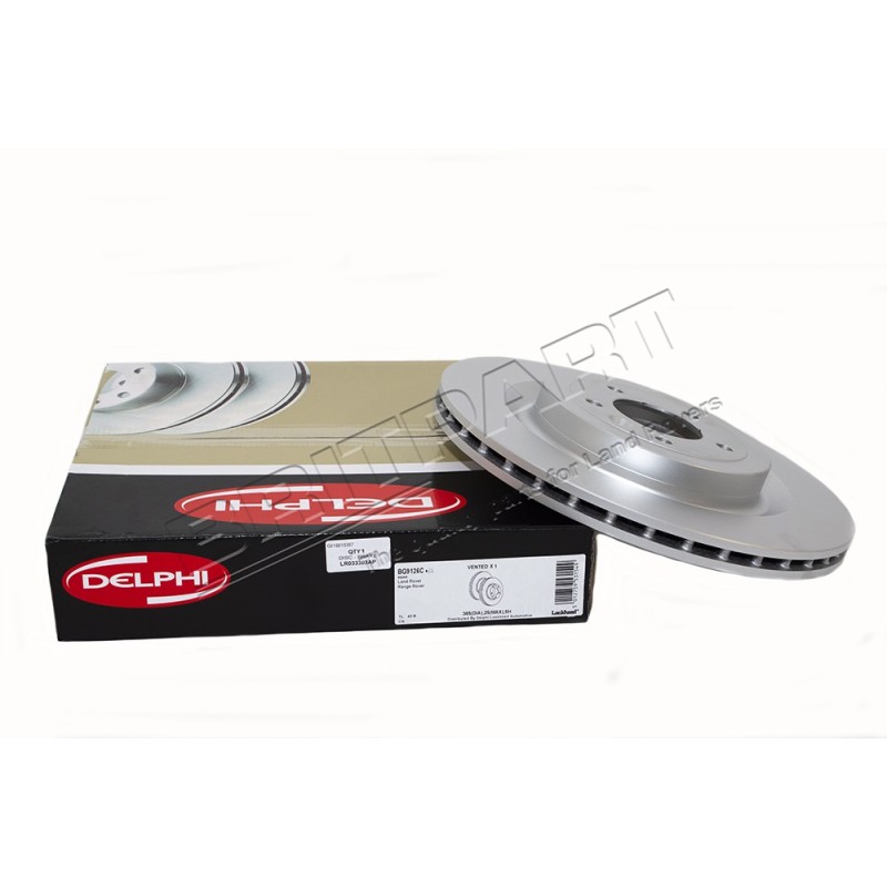 Disque de Frein Arrière (Diamètre 365mm) DELPHI