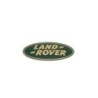 Logo " LAND-ROVER " de Calandre couleur OR sur fond VERT