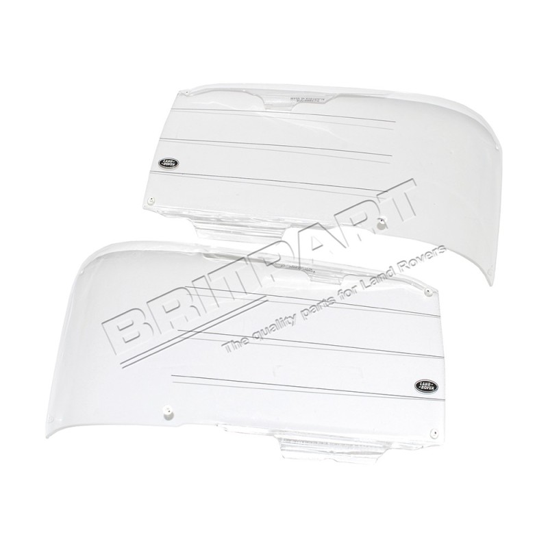 Pléxi de Protection des Feux Avant Monté jusqu'en 2002 pour : DISCOVERY 2