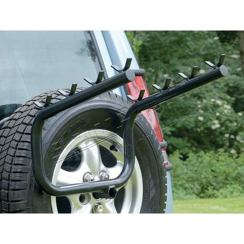 Porte-Vélo sur la Roue de Secours (4 Vélos) pour : DISCOVERY 2