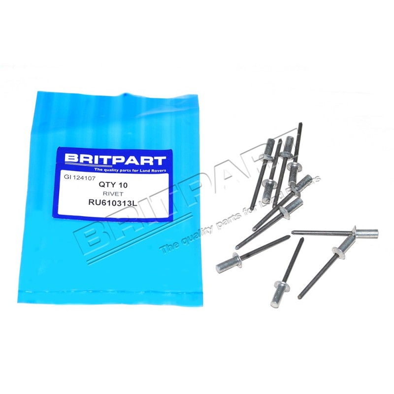 Rivet du Cadre des Vitres Latérale