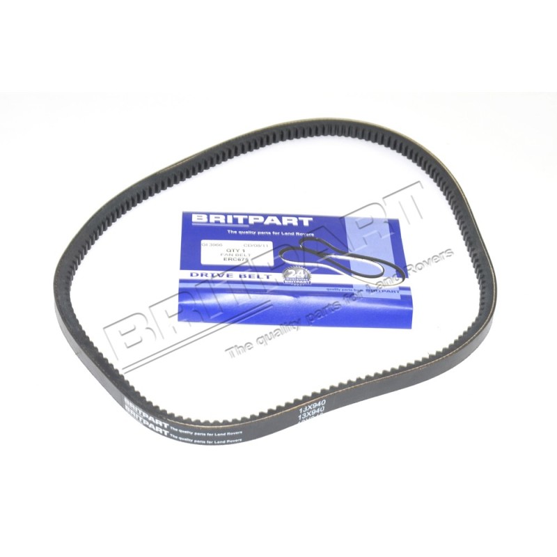 Courroie BRITPART de la Pompe de Direction Assistée Montage sans Clim.