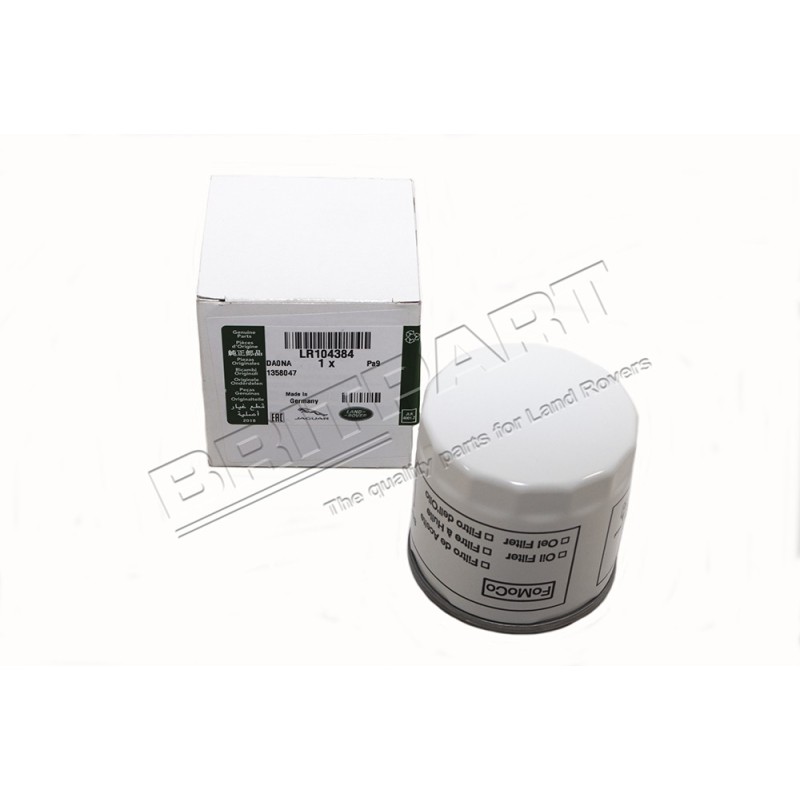 Filtre à Huile Moteur LAND-ROVER Monté à partir de 2013