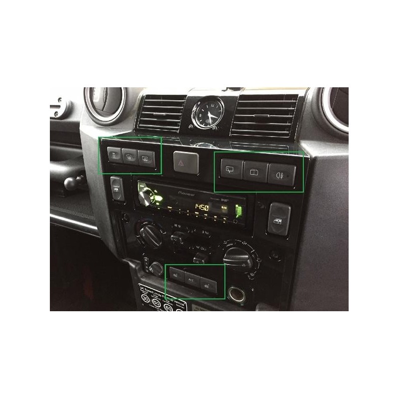 Prise USB encastrable console centrale POUR DEFENDER TD5 APRES 2002 ET TD4 