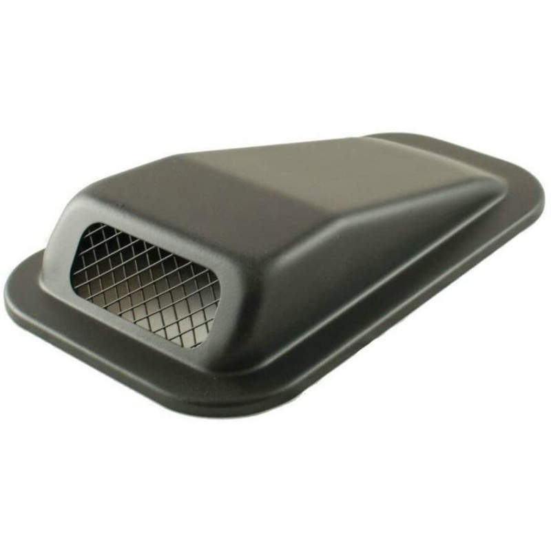 Grille de Dessus d'Aile Avant Gauche en Métal Noir pour : Defender 90/110/130