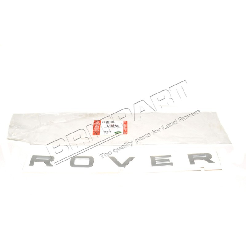 Monogamme " ROVER " du Capot couleur ARGENT ATLAS Monté à partir de 2012