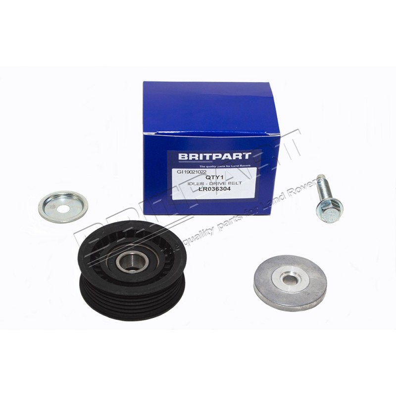 Galet de Renvoi Ø 70mm BRITPART de la Courroie d'Accessoires