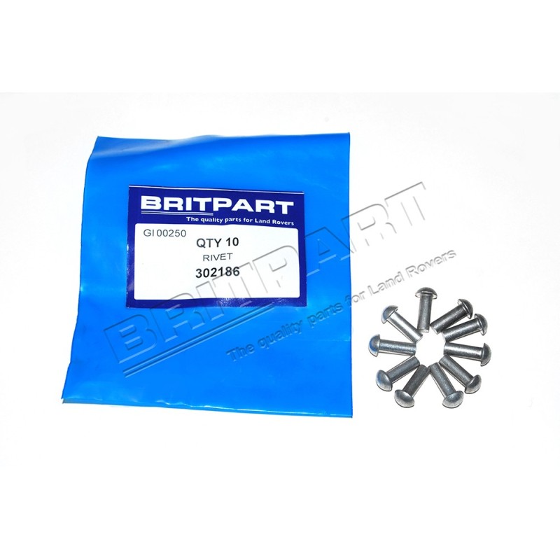 Rivets Tête Ronde à Frapper