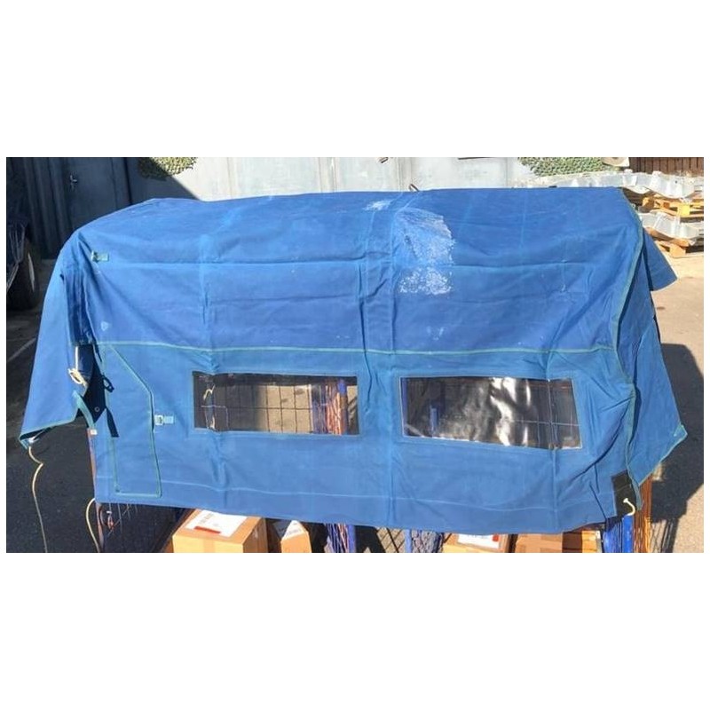 Bache BLEU avec Vitres pour : LAND 109 PICK UP