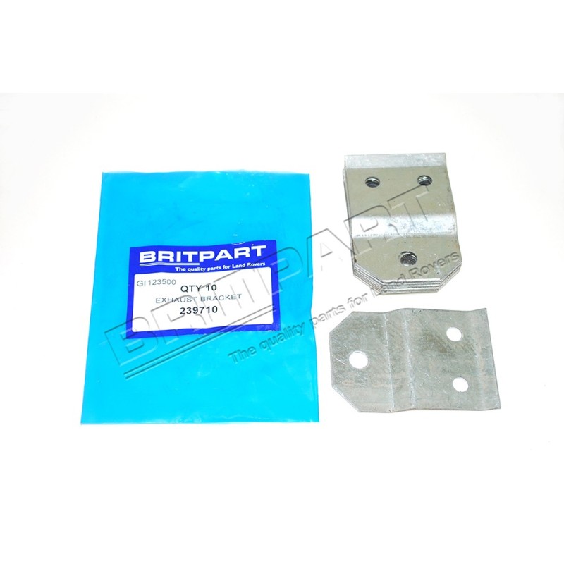 Plaque de Fixation d'Échappement