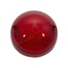Cabochon Plastique Rouge de Feu Stop 