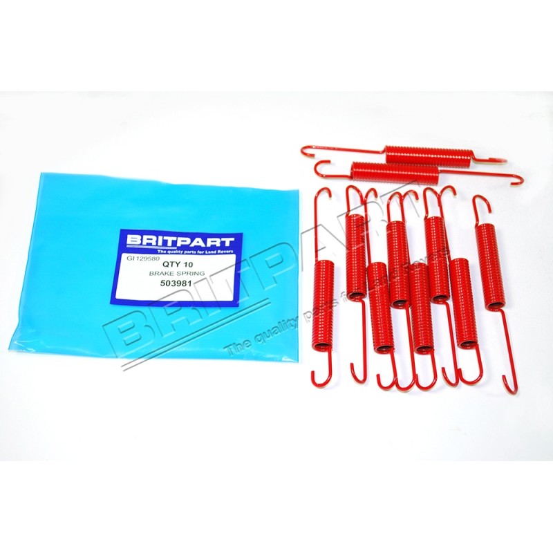 Ressort Haut des Machoires de Frein Avant Monté avant 1980