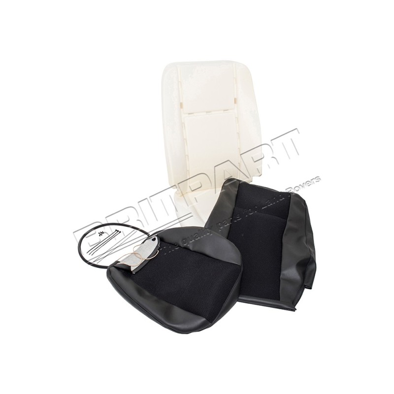 Kit de Réparation Complet en BLACK MESH du Siège Avant Droit ou Gauche