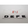 Monogramme "DEFE" sur le Capot