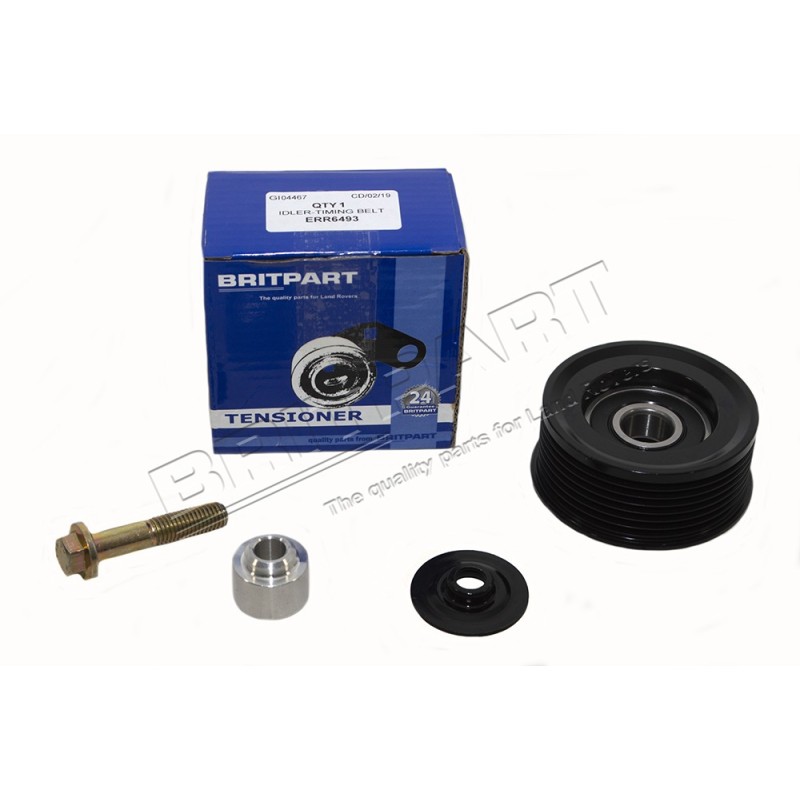 Galet fixe BRITPART de la Courroie d'Accessoires Montage sans Climatisation
