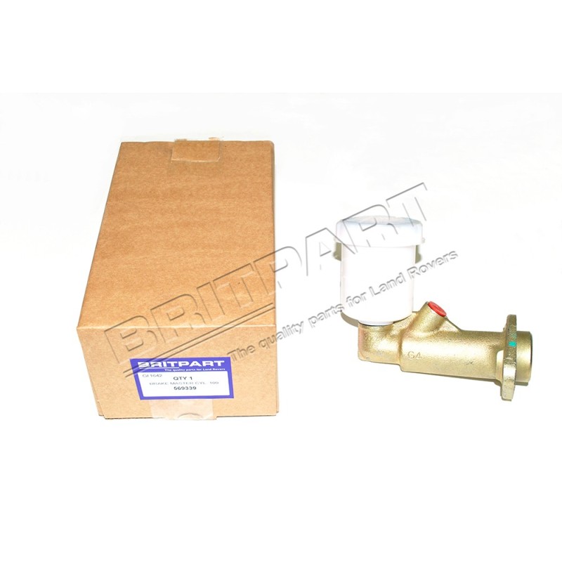 Maitre Cylindre de Frein BRITPART avec Simple Circuit et Servo-Frein