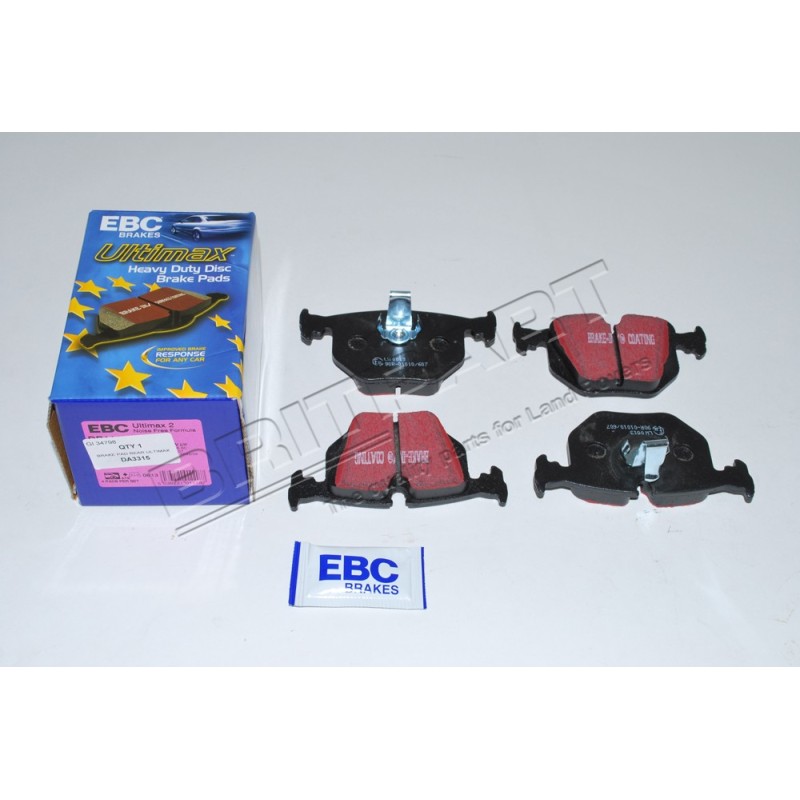 Plaquette de Frein Arrière EBC ULTIMAX Monté jusqu'en 2005 pour : RANGE L322 