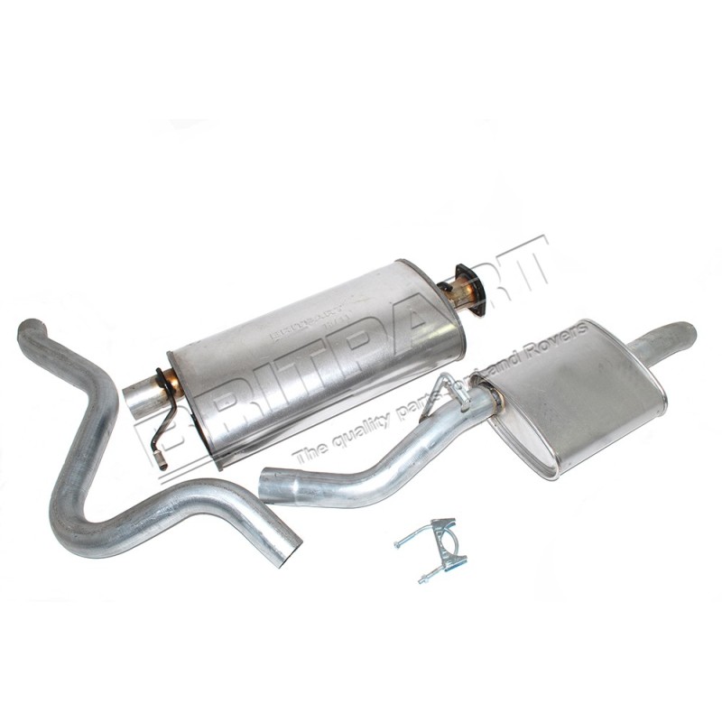 Silencieux Intermédiaire et Final d'Échappement 