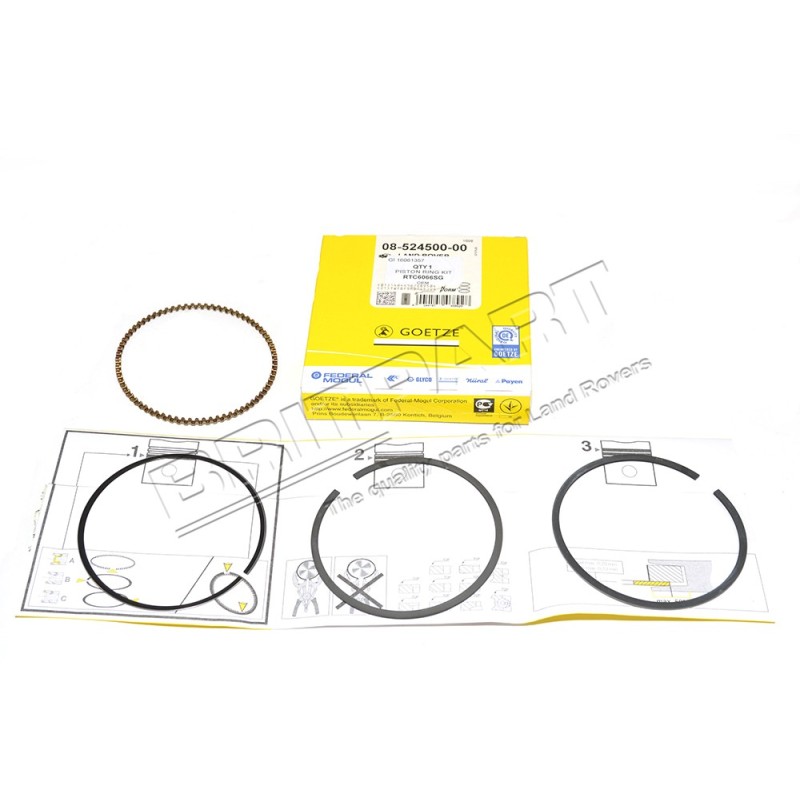 Jeu de Segment GOETZE (Côte Standard)