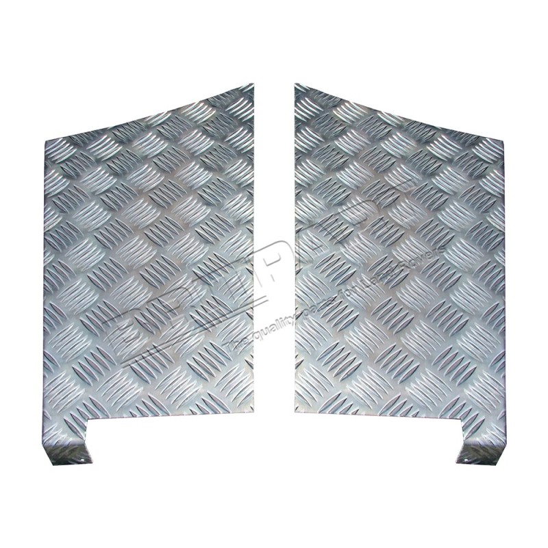 Protection d'Angles Arrière en ALU pour : Defender 110