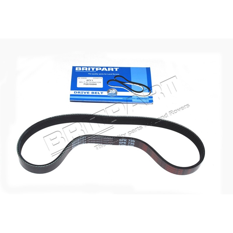 Courroie BRITPART d'Alternateur sans Climatisation