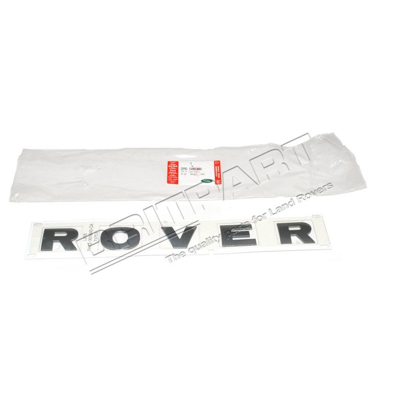 Lettre Autocollante  " ROVER " sur le Capot