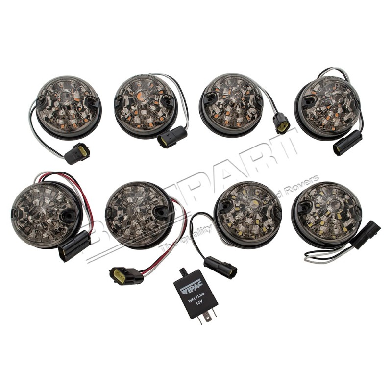 Kit de 8 Feux LED FUMÉ