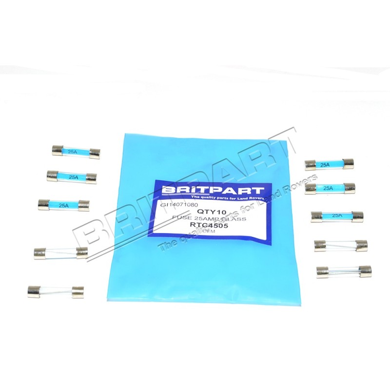 Fusible en Verre 25 A