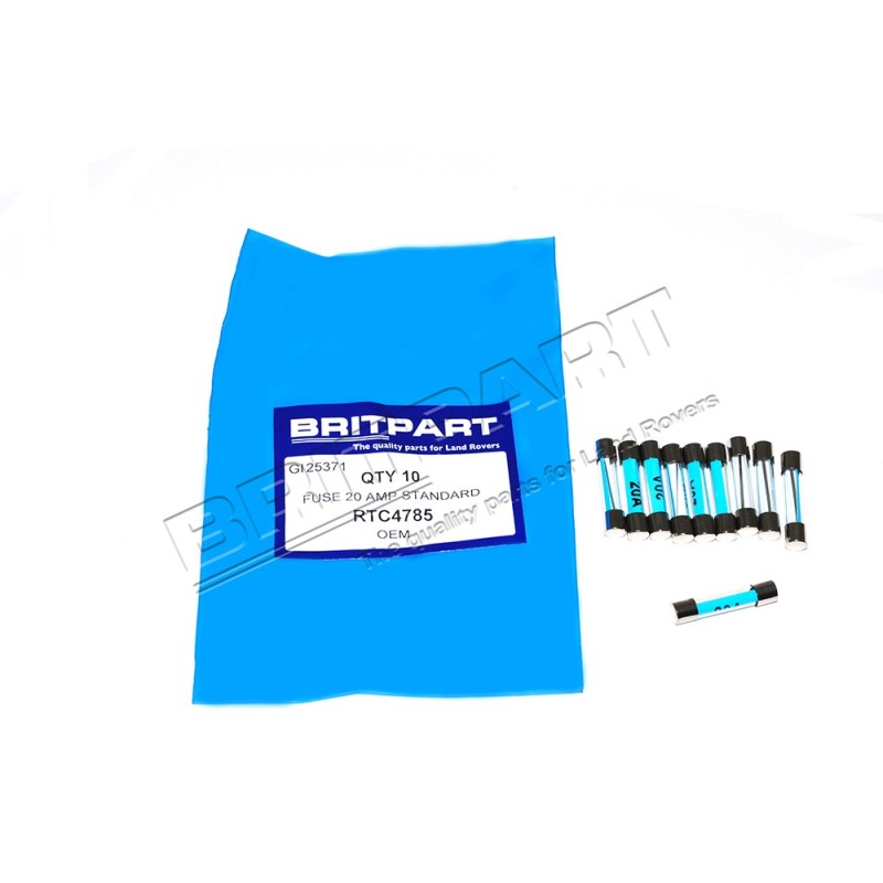 Fusible en Verre 20 A