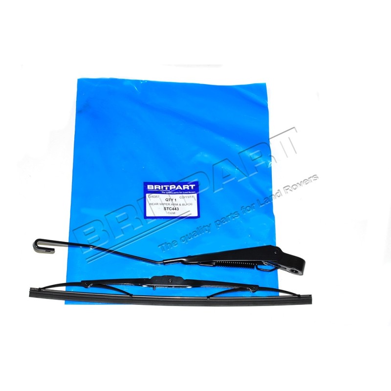 Bras et Balai d'Essuie Glace Arrière Monté jusqu'en 1989