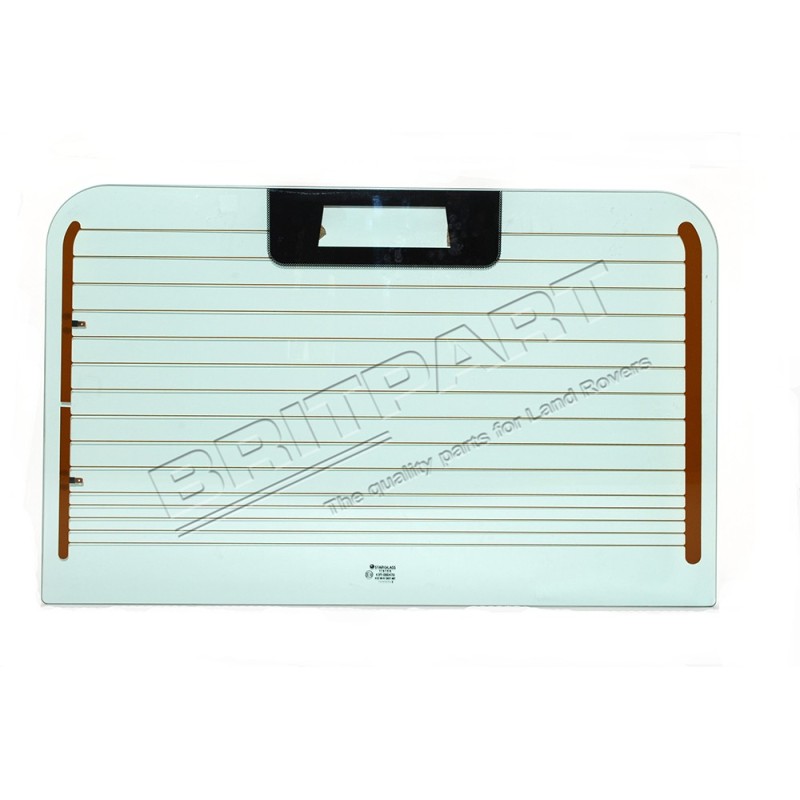 Vitre de la Porte Arrière SAFARI Teintée et Dégivrante avec 3ème Feu de Stop Monté de 1998 à 2001