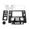 Console Centrale DOUBLE DIN couleur NOIR BRILLANT pour : Defender 90/110/130 TD4