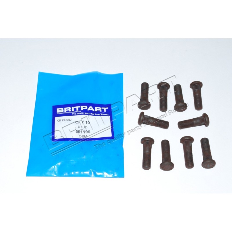 Goujon Court 37mm du Nez du Différentiel Avant ou Arrière