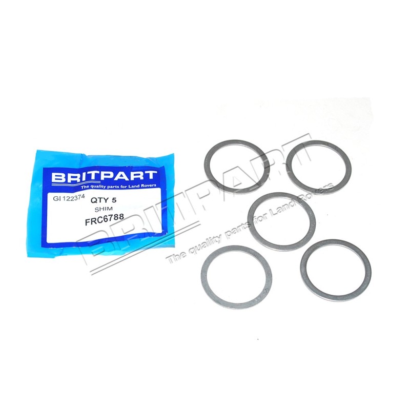 Cale 1.35mm de Réglage de la Main Meneuse Avant