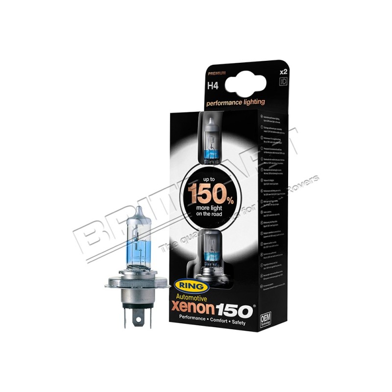 Ampoule H4 XENON +150%