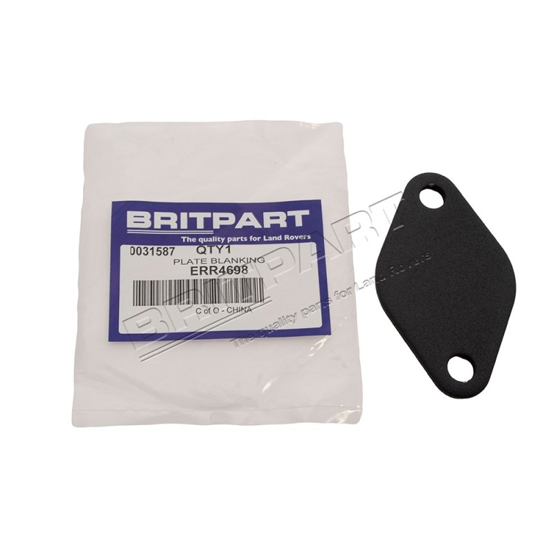 Plaque d'Obturation de la Vanne EGR sur le Turbo