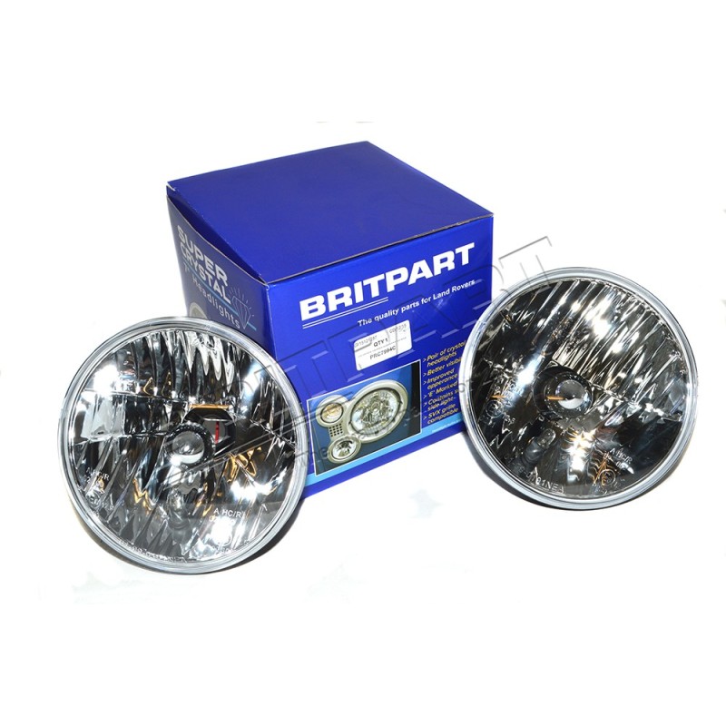 Optique de Phare H4 CRISTAL (non Homologué)