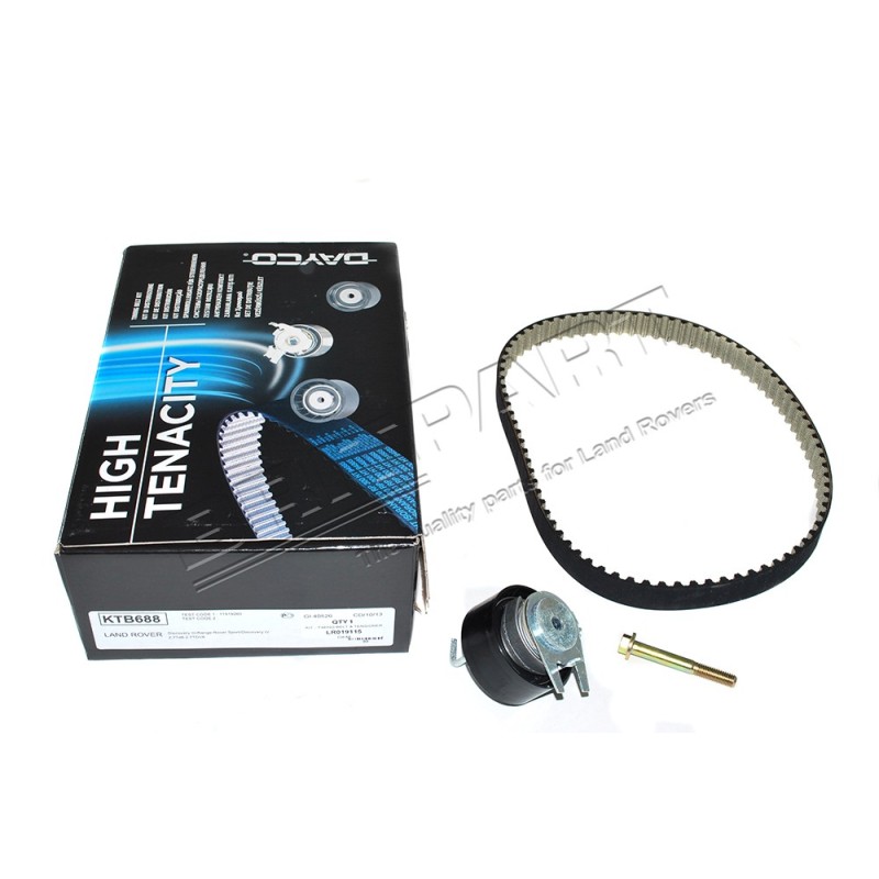 Kit DAYCO Courroie Arrière avec Normes Anti-Pollution EURO IV et FAP Monté à partir de 2007