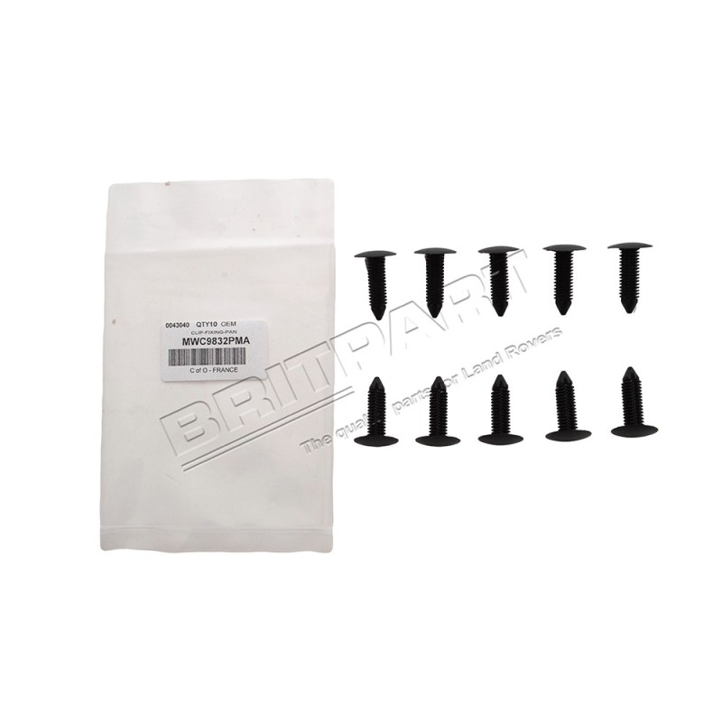 Clips de couleur NOIR EBONY du Ciel de Toit